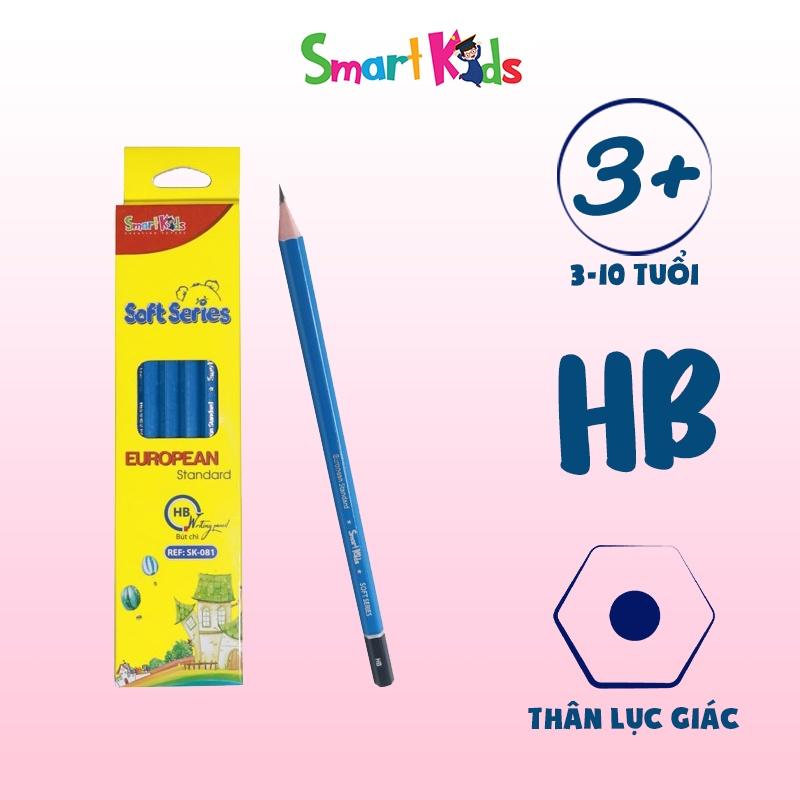 CHÌ THÂN GỖ ĐỎ, NHÚNG DẦU SK-091 SMARTKIDS , dành cho học sinh, sinh viên. Gỗ mềm, dễ chuốt.