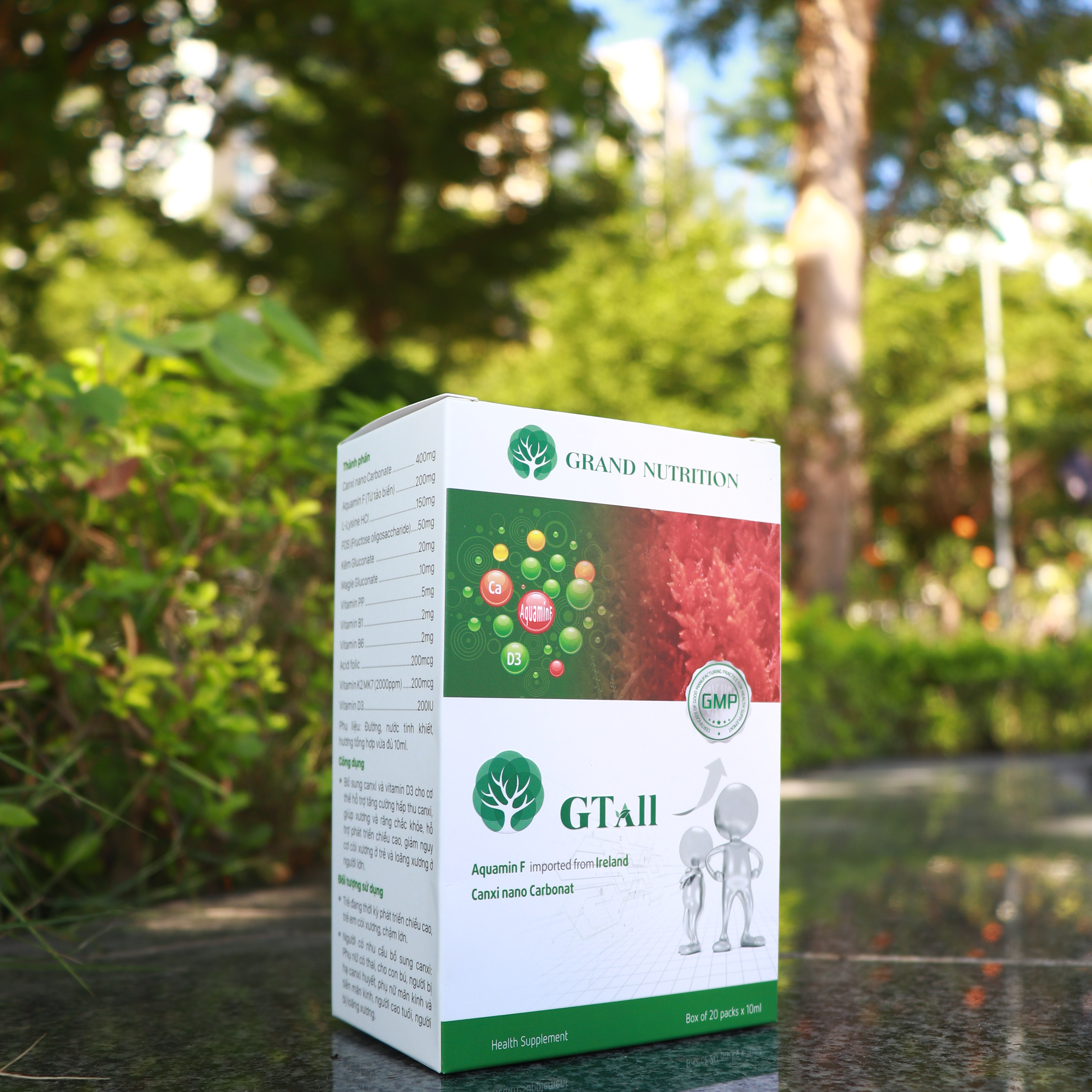 Combo 3 hộp Nước tăng chiều cao GTall - Càng uống càng cao