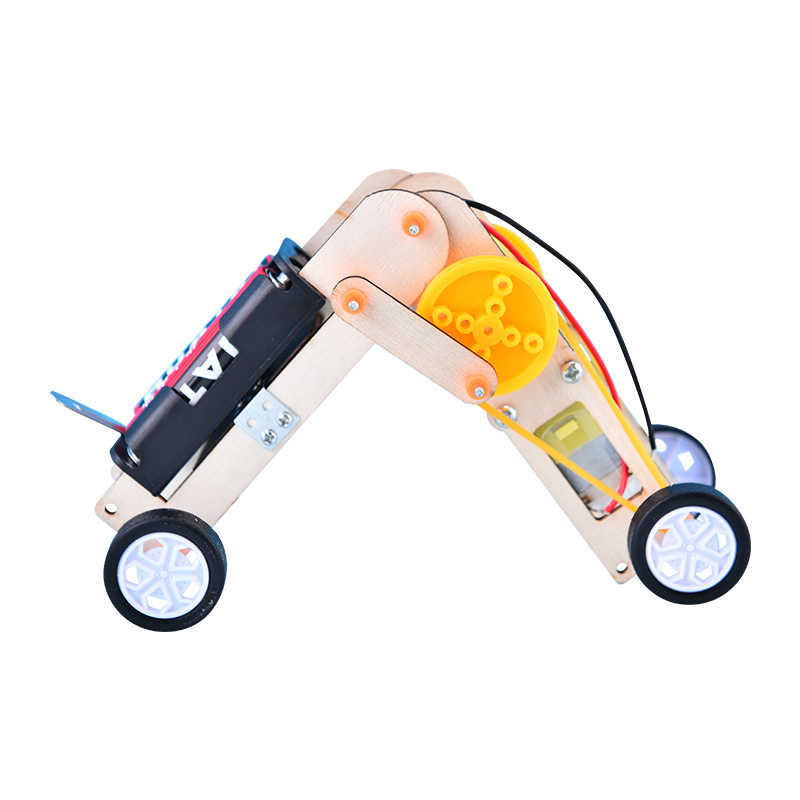 Bộ đồ chơi khoa học tự làm robot tự động con sâu bằng gỗ – DIY Wood Steam đồ chơi gỗ lắp ráp giúp trẻ khéo léo, sáng tạo