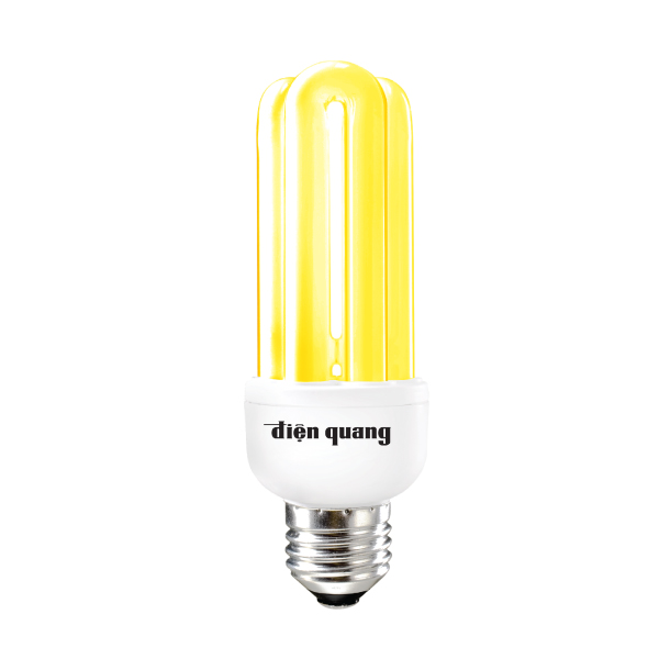 Đèn Compact Điện Quang ĐQ-CFL-2U-T4-8W-WW-E27