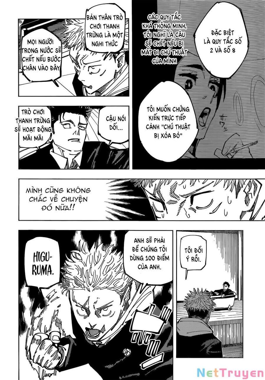 jujutsu kaisen - chú thuật hồi chiến chapter 163 17