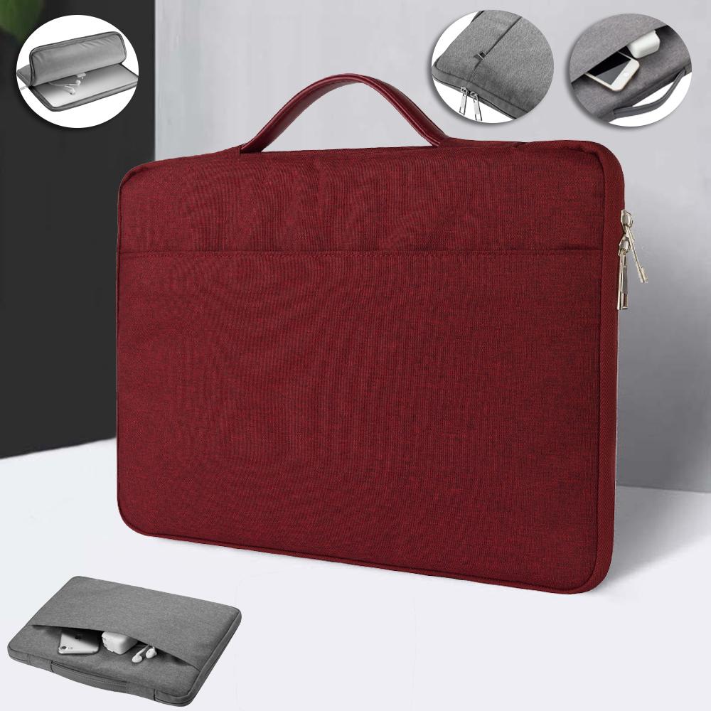 Túi Đựng Laptop Nữ Tay 11.6/12/13.3/14/15.6 Inch Tay Túi Cho Macbook Air Pro 13 15 Dell Asus HP Laptop Acer Ốp Lưng