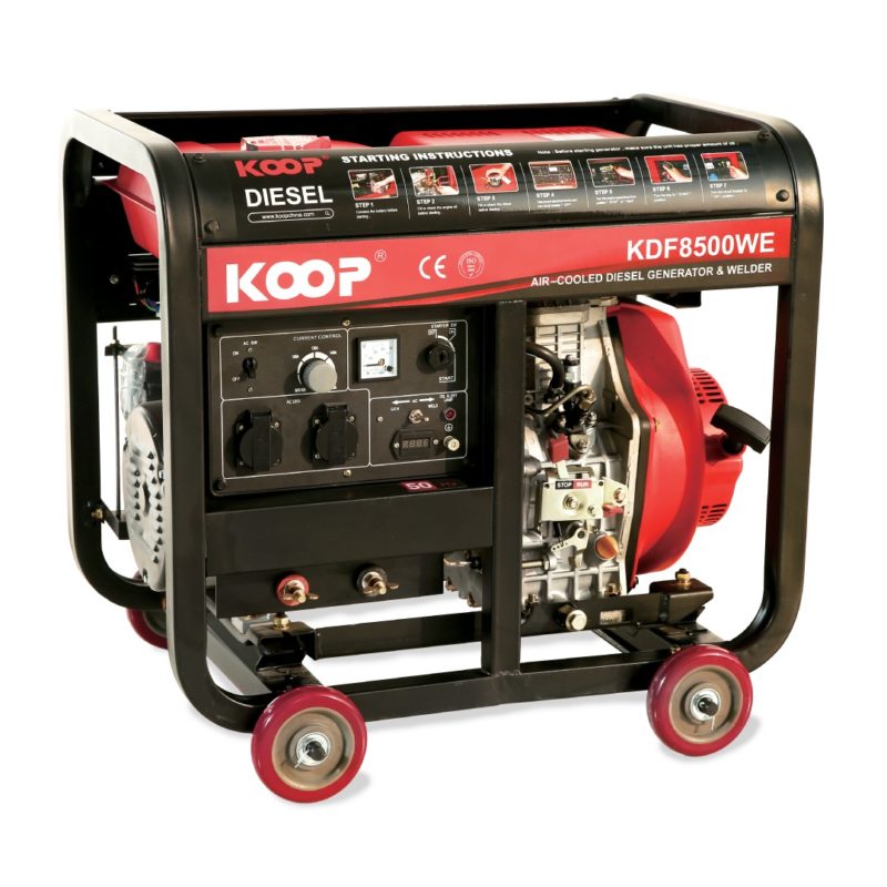 Máy Phát Hàn Chạy Dầu 7.6KW Koop KDF8500WE