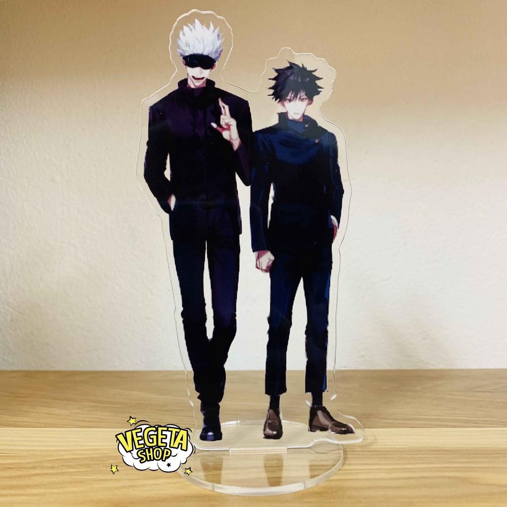 Mô Hình Tượng Standee Acrylic Mica 2 mặt Jujutsu Kaisen Chú thuật hồi chiến Itadori Sukuna Gojo Toge Yuta Megumi Nanami