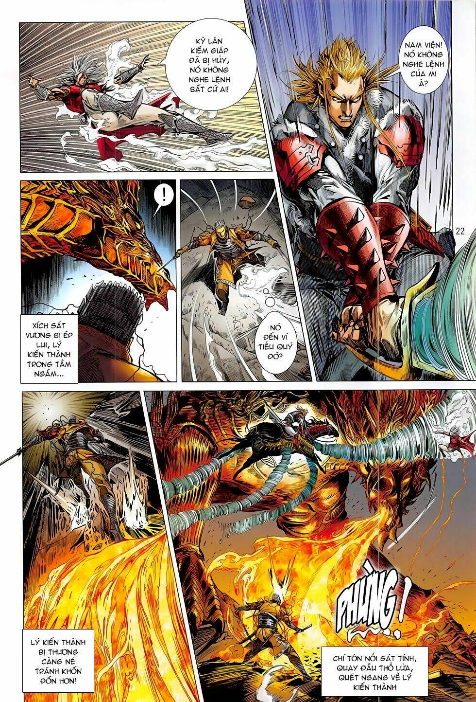 thiết tướng tung hoành (cựu tác) chapter 180 22