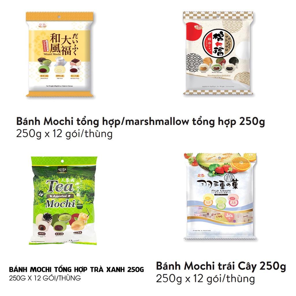 Bánh Mochi Marshmallow Đài Loan ăn vặt tổng hợp 250g An Gia Sweets & Snacks