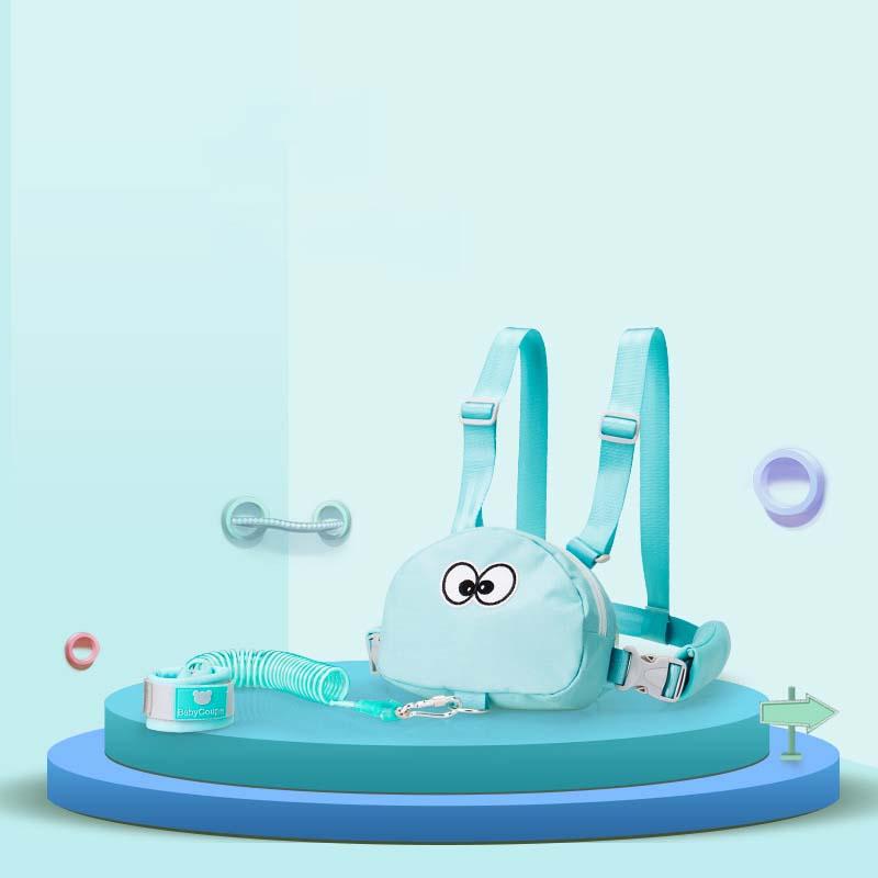 Cho bé Chống Lạc Backback An Toàn Dây Đi Bộ Dây Dắt Trẻ Chống Lạc Cổ Tay Liên Kết Ngoài Trời Du Lịch An Toàn Lực Kéo Dây cho Bé Trai cô Gái