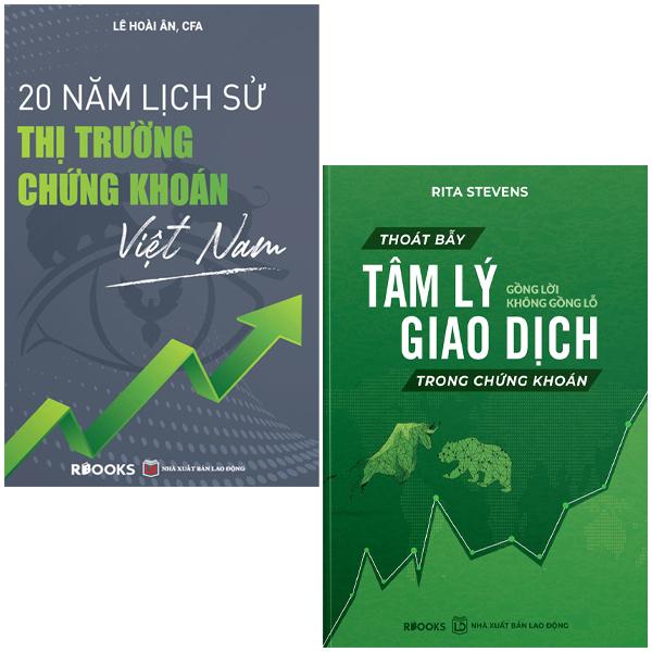 Combo Sách 20 Năm Lịch Sử Thị Trường Chứng Khoán Việt Nam + Thoát Bẫy Tâm Lý Giao Dịch Trong Chứng Khoán (Bộ 2 Cuốn)