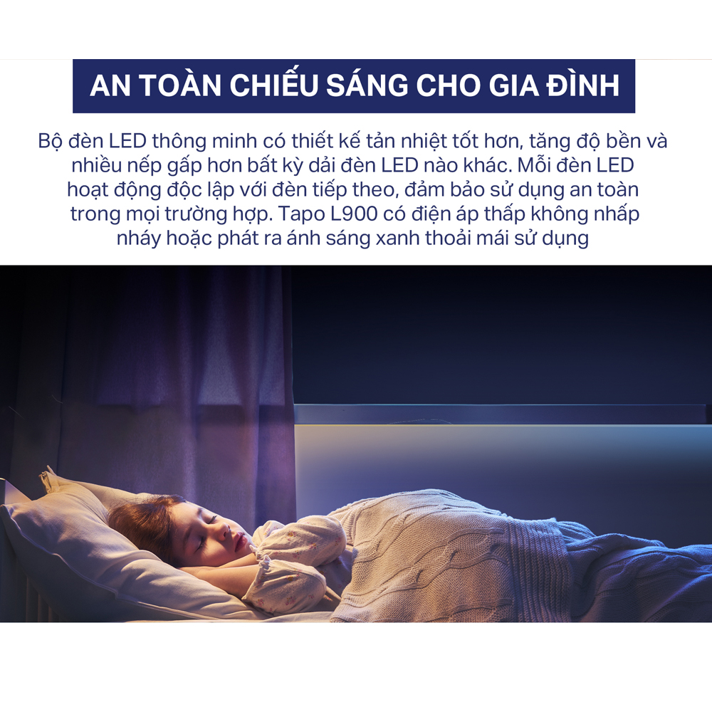Bộ Led Dây TP-Link Tapo L900-5 WiFi Thông Minh Nhiều Màu Sắc - Hàng Chính Hãng
