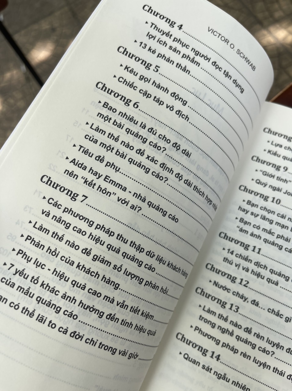 NGHỆ THUẬT VIẾT QUẢNG CÁO – Victor O.Schwab – Quyết Trần dịch – Minh Quang Books – NXB Hà Nội