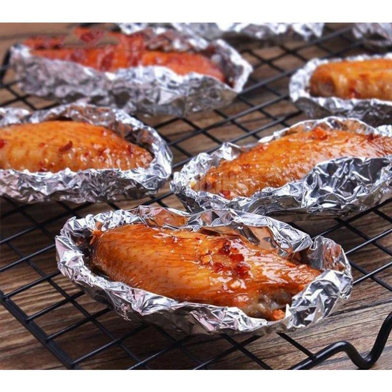 Giấy bạc / Giấy nến cuộn 5 - 10 - 20 mét x 30cm , dùng để nướng bbq ,nướng bánh