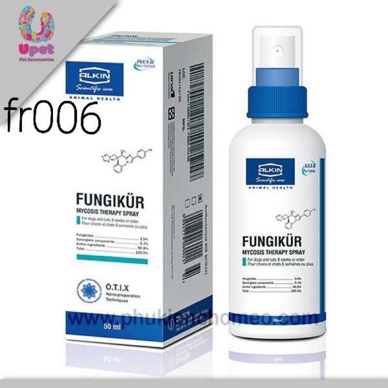 Dung Dịch xịt nấm Alkin Fungikur cho chó mèo chai 50ml