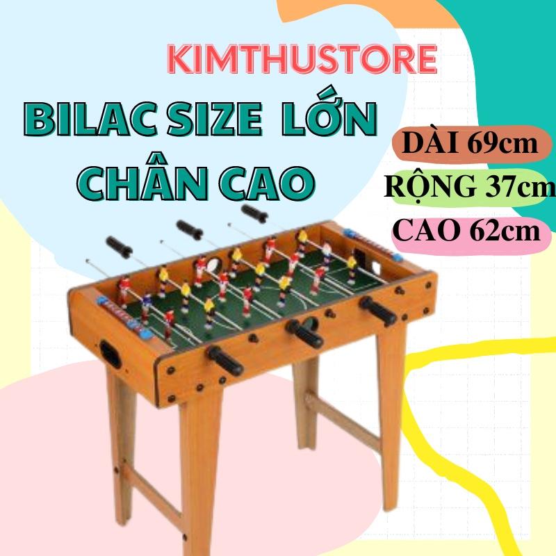 Bàn bi lắc bóng đá 6 tay cầm loại to chân cao 69x37x62cm- Trò trơi giải trí tuyệt vời