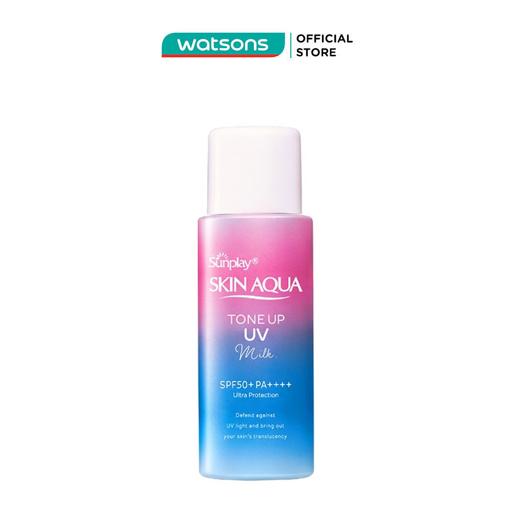 Sữa Chống Nắng Sunplay Skin Aqua Tone Up UV Milk Lavender SPF50+ PA++++ 50g