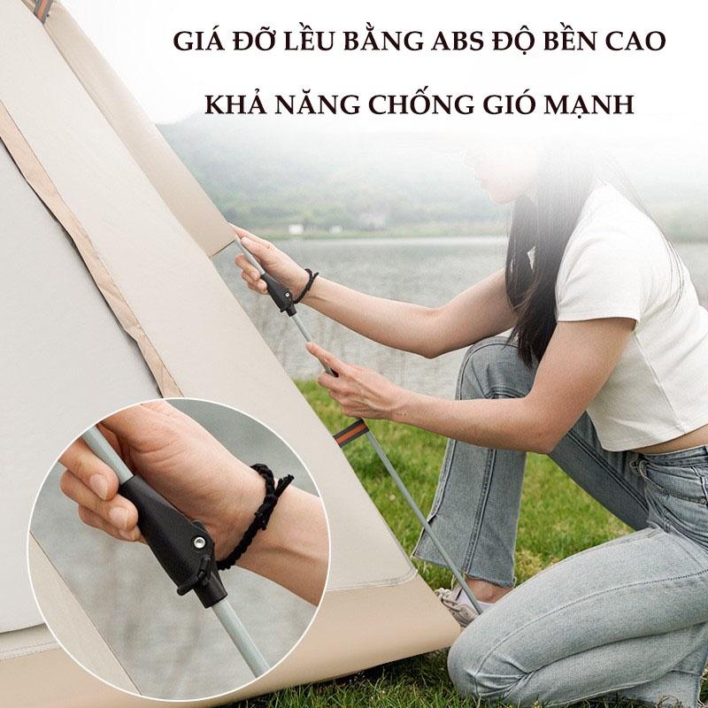 Lều cắm trại, Lều Camping, chống mưa, chống nước, chống tia UV, Phù hợp nhóm từ 4-6 người