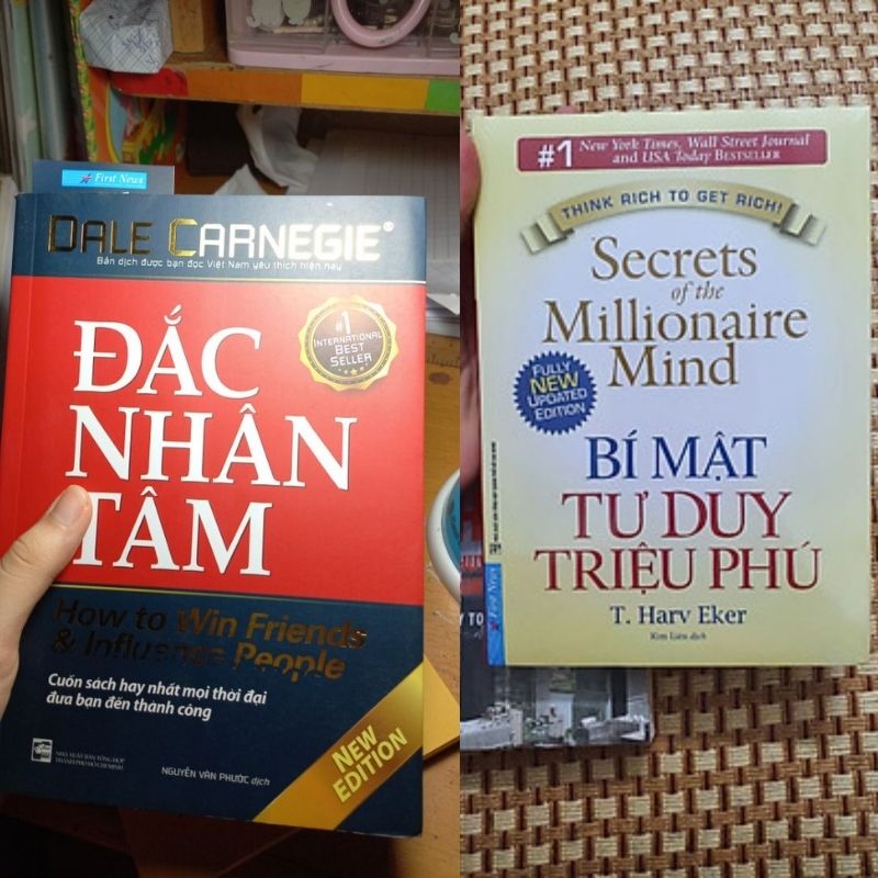 Đắc Nhân Tâm - Bí Mật Tư Duy Triệu Combo 2 Cuốn
