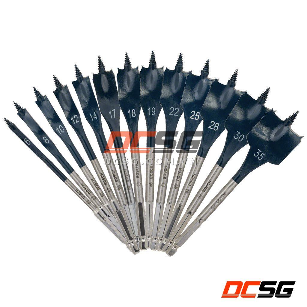 Bộ mũi khoét gỗ đuôi cá SelfCut Speed Bosch | DCSG