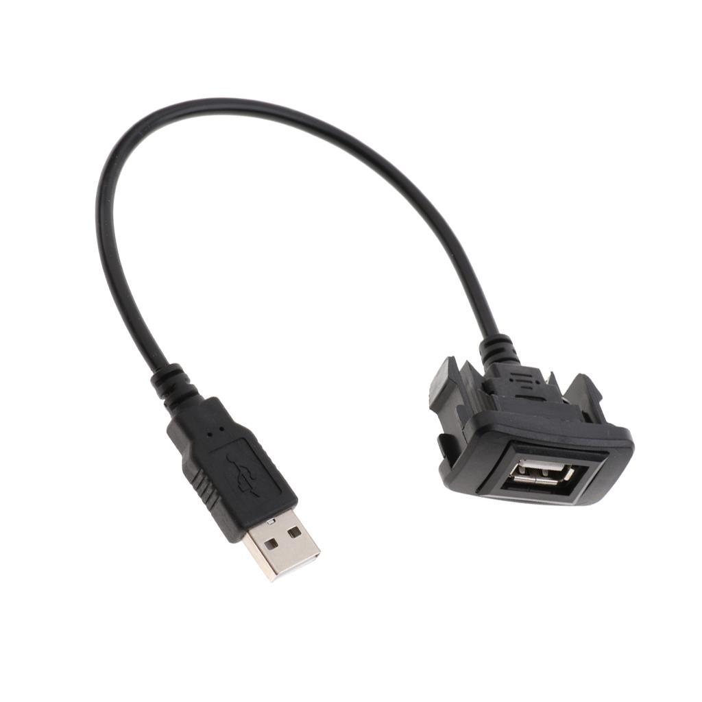 2 X USB Cable in Socket for  FORTUNER 2004-2012