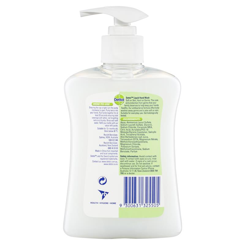 Nước rửa tay diệt khuẩn Dettol Hand Wash dưỡng da 250ml - QuaTangMe Extaste