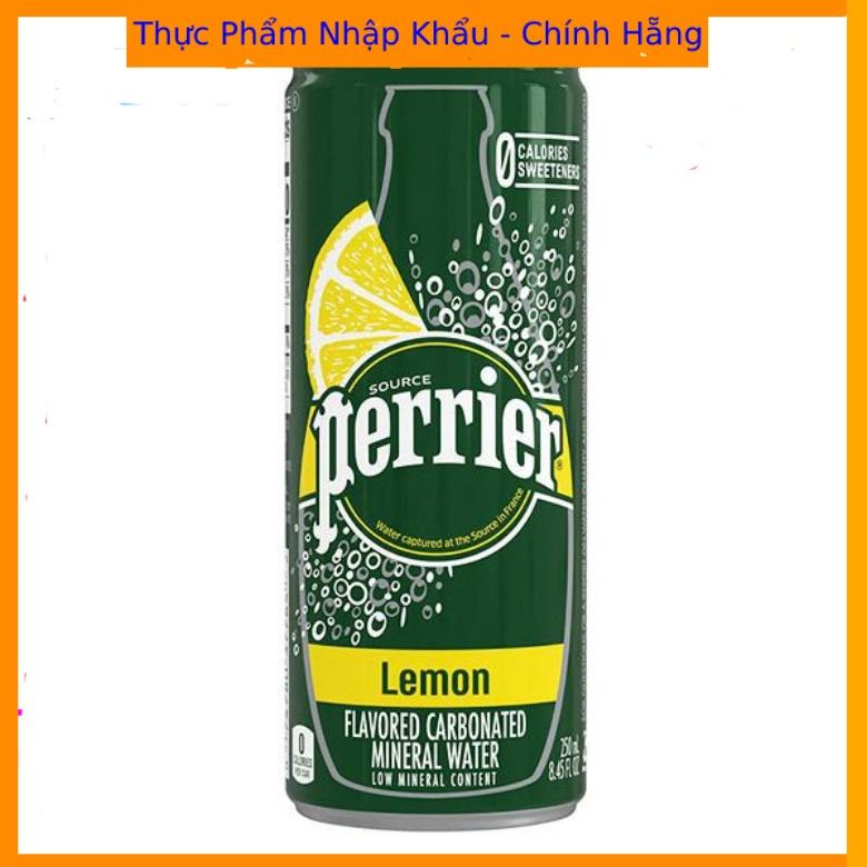 NƯỚC GIẢI KHÁT SẢN XUẤT TỪ NƯỚC KHOÁNG PERRIER HƯƠNG CHANH XANH 250ml