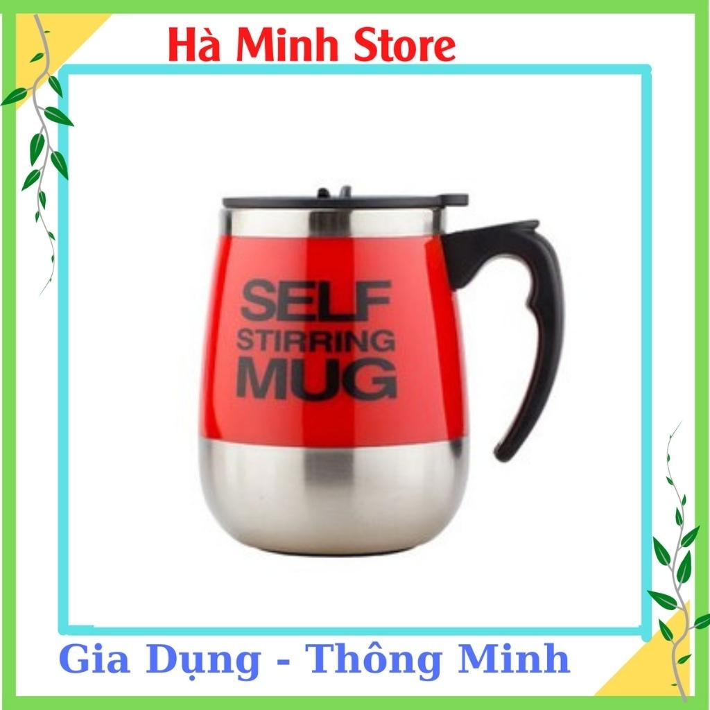 Cốc Cafe Tự Khuấy, Giữ Nhiệt, Giúp Đánh Tan Đường Sữa Các Loại Đồ Uống Tự Động Nhanh Chóng Tiện Lợi - Gia Dụng Hà Minh