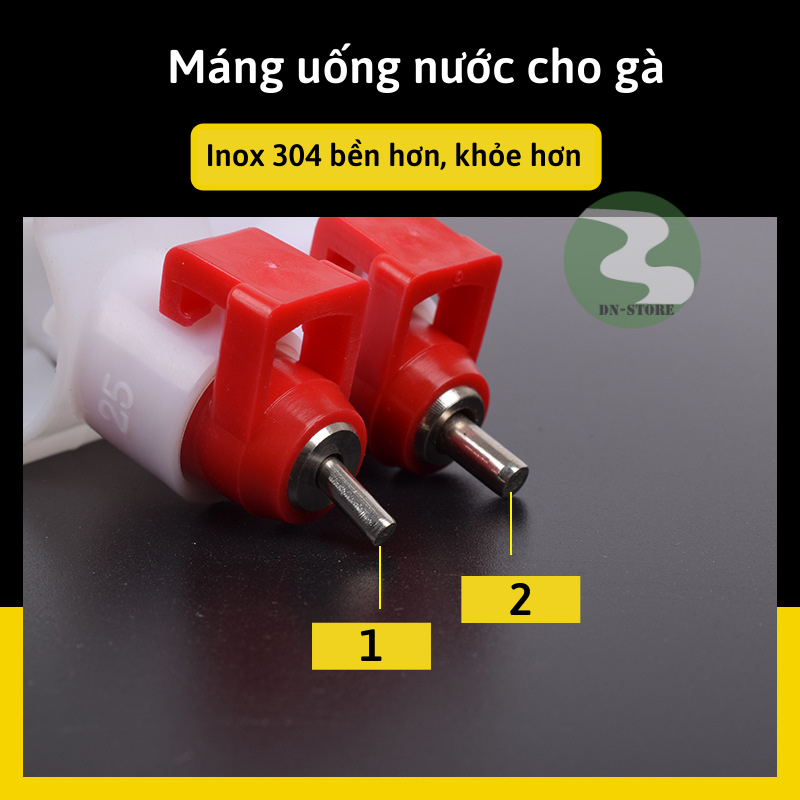 Máng uống nước tự động cho gà chim bồ câu MU48