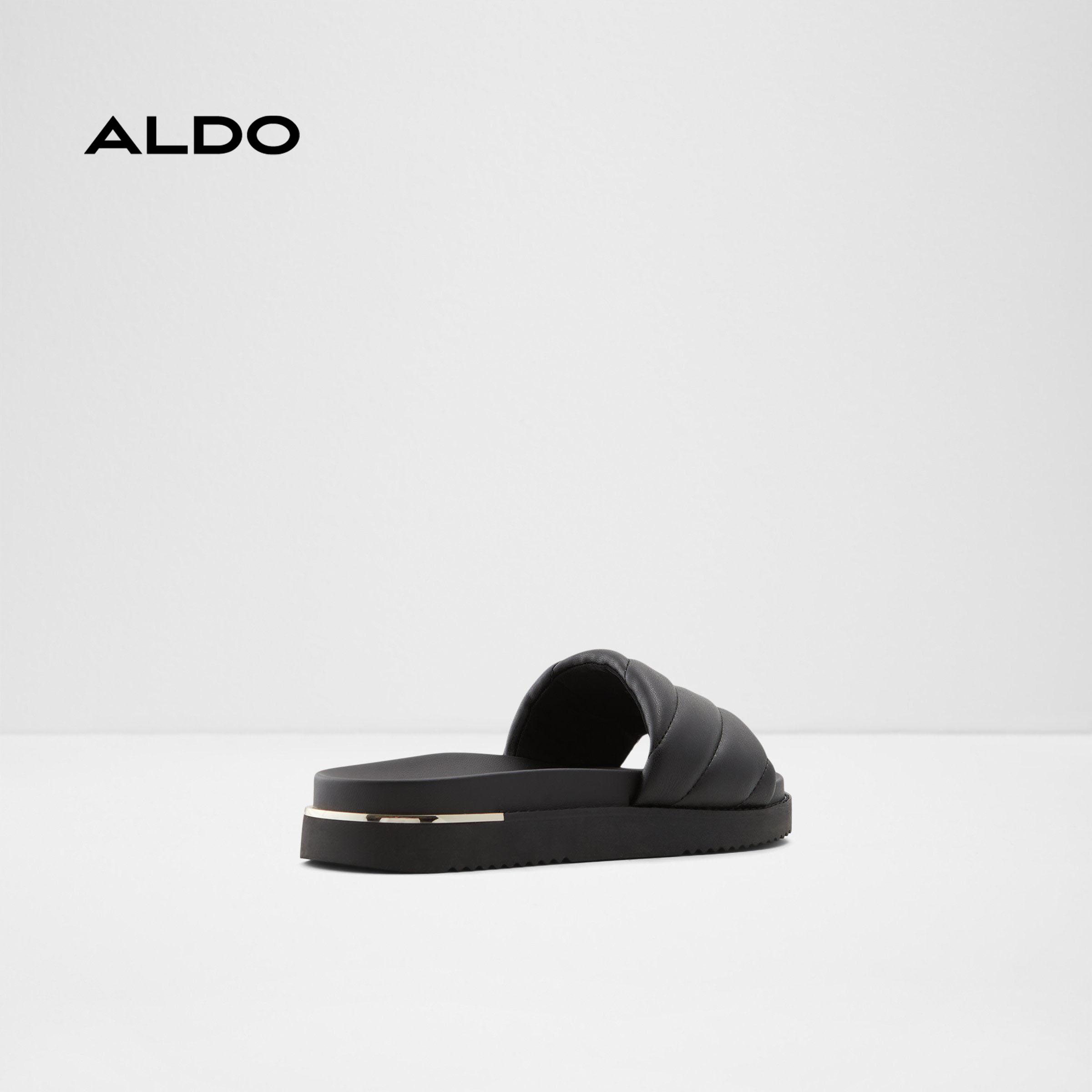 DÉP SANDAL QUAI NGANG  ĐẾ BẰNG NỮ ALDO ACASWEN