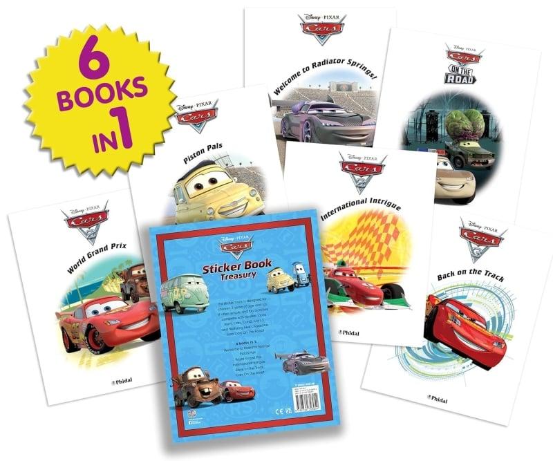 Sách Disney Cars Sticker Book Treasury