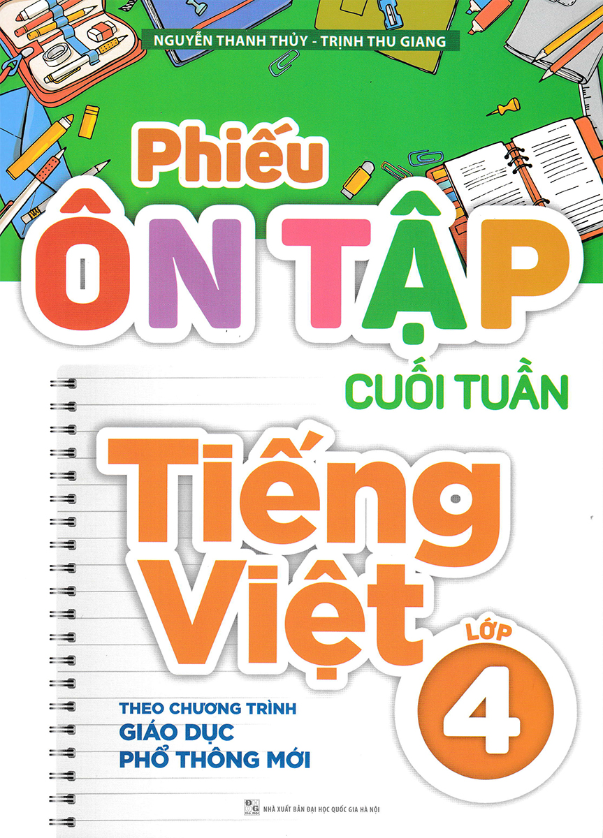Phiếu Ôn Tập Cuối Tuần Tiếng Việt Lớp 4 _ML