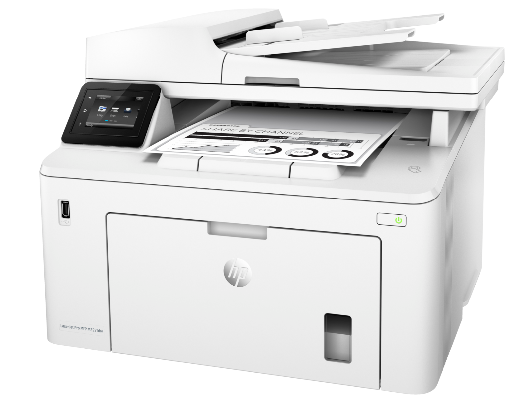 Máy in Laser trắng đen đa năng HP LaserJet Pro MFP M227fdw (G3Q75A) - Hàng Chính Hãng