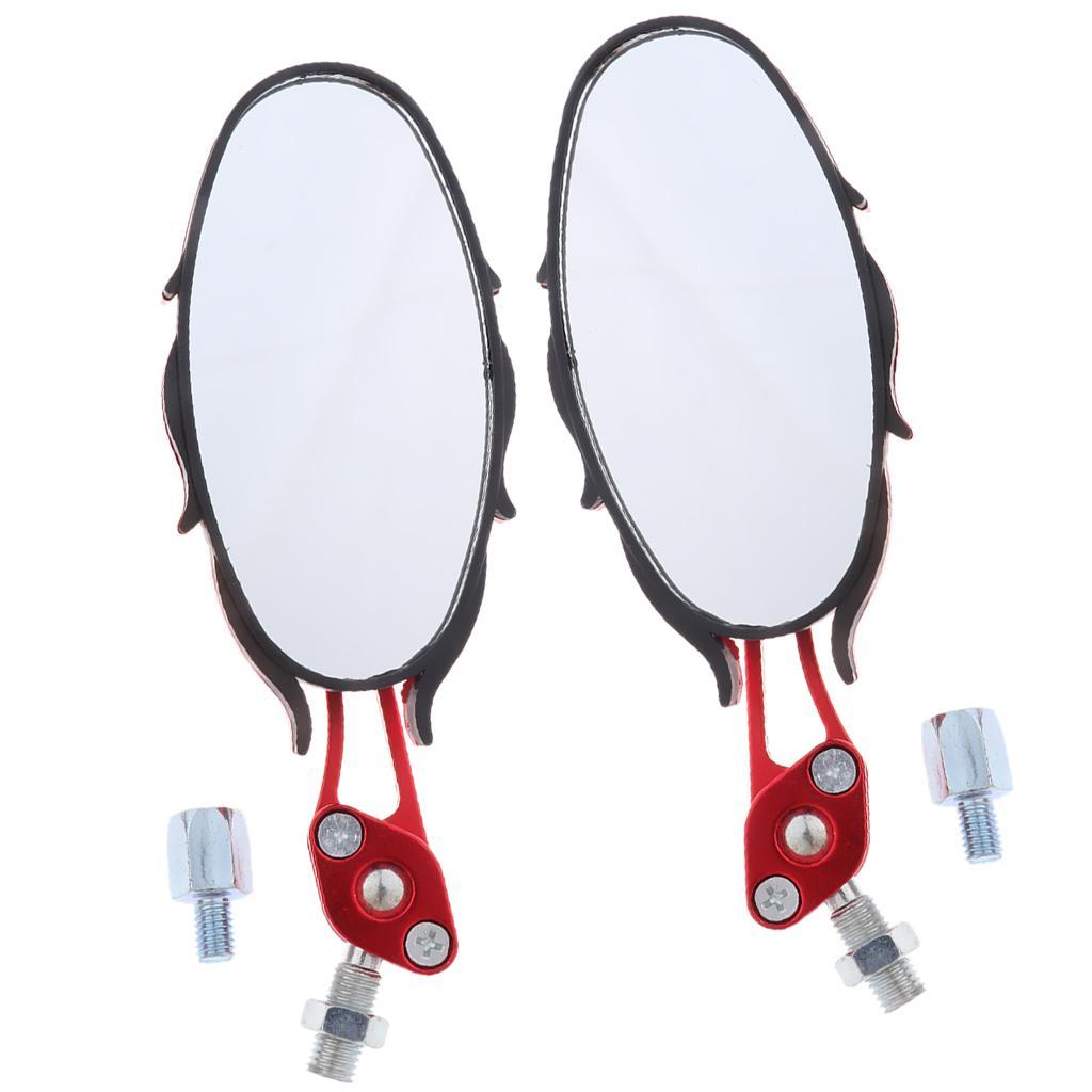 CNC Aluminum Side Rear Mirrors for Motorcycle Scooters ATV