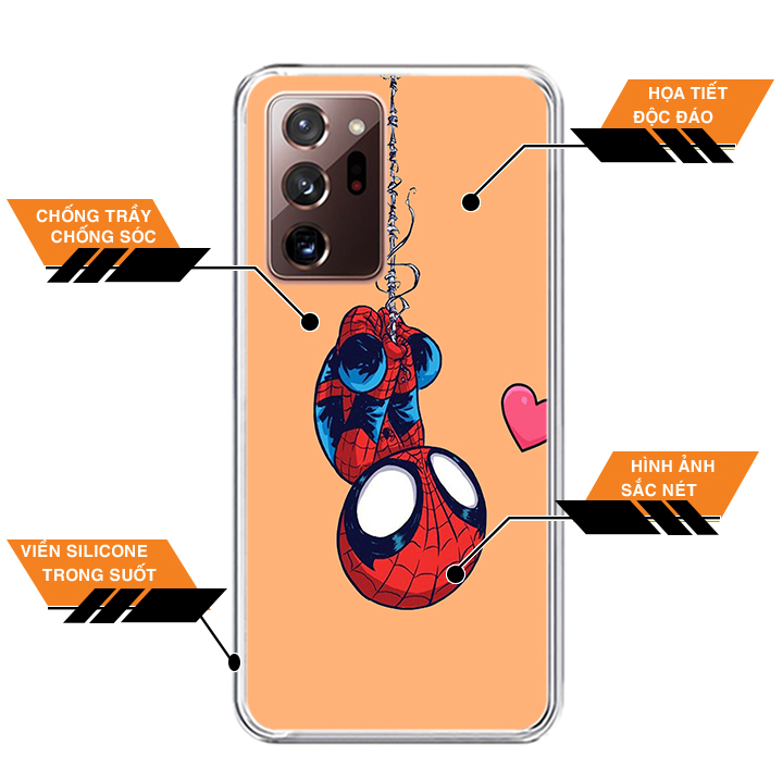 Ốp lưng điện thoại SAMSUNG GALAXY NOTE 20 ULTRA - Silicone dẻo - 0679 NGUOINHENCHIBI01 - Hàng Chính Hãng