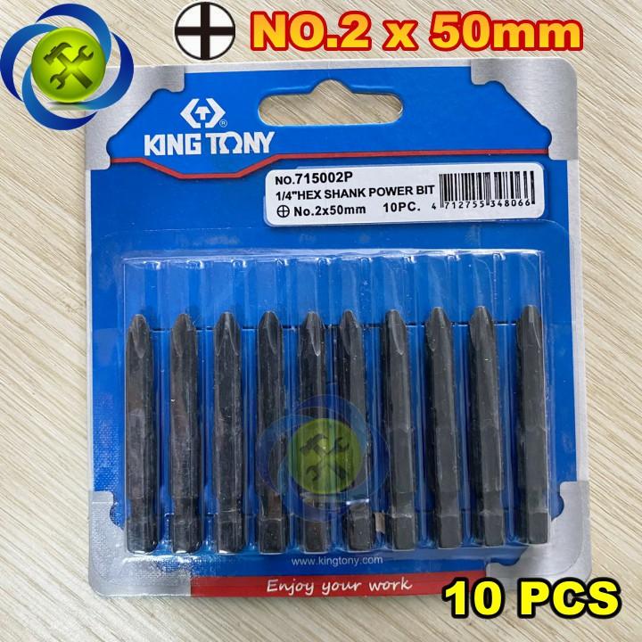 Mũi vít bake PH2 Kingtony 715002P 50mm