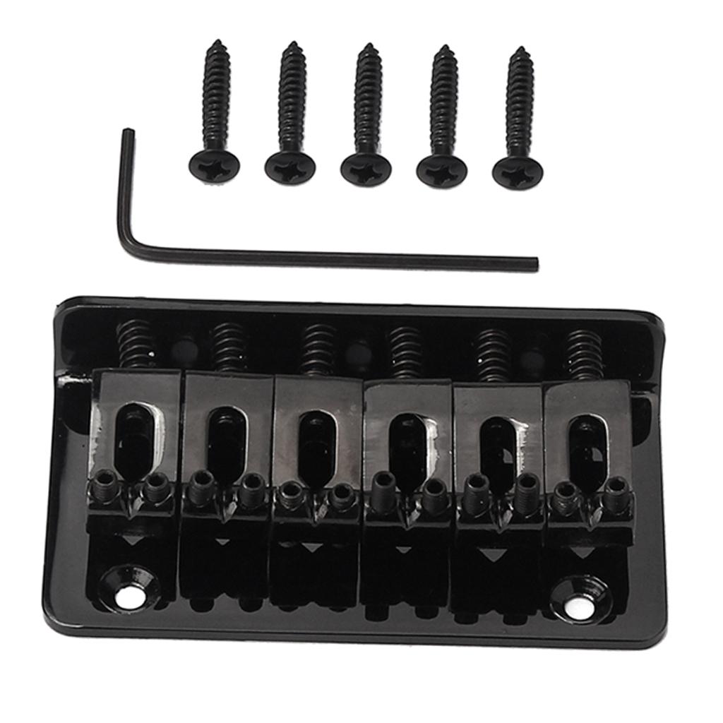 Baoblade Kim Loại 73mm Kim Loại Cố Định Đuôi Cứng Yên Cầu Đuôi 6 Dây Đàn Guitar Một Phần