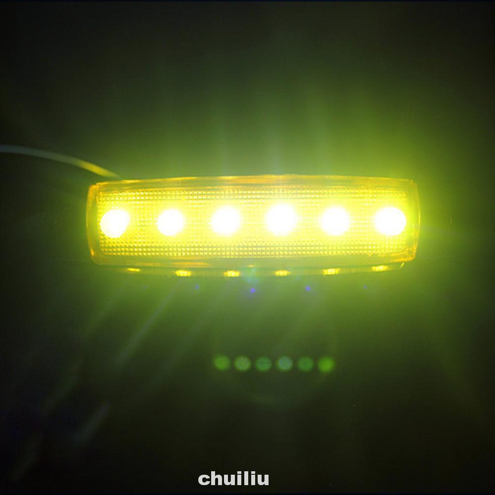 Đèn Led 6 Bóng Cho Xe Hơi Xe Tải