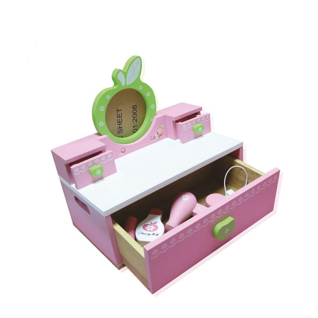 Bộ đồ chơi trang điểm bằng gỗ xuất khẩu mẫu mới