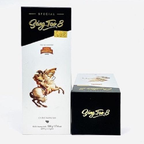 Combo 2 Hộp Cà phê Rang Xay Sáng Tạo 8 - Trung Nguyên Legend - 500gr (Gu mạnh, vị đậm, rất thơm, hương lâu sau uống)