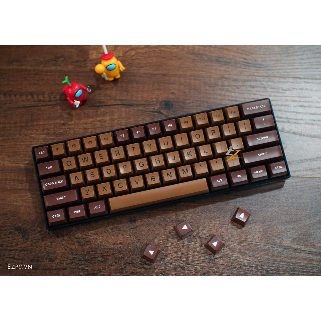 Keycap MILK CHOCOLATE 108 Phím Cho Bàn Phím Cơ