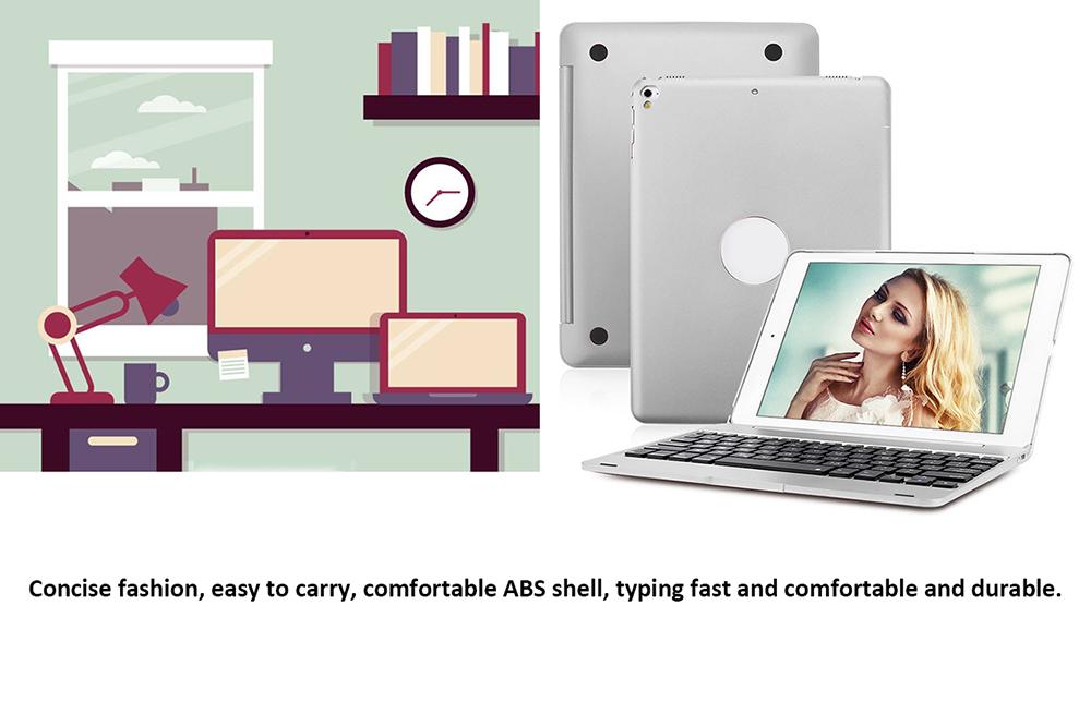 Bao da bàn phím thông minh F19B Flip Cover Thay thế cho iPad Air 1 2 5 6 Pro 9.7