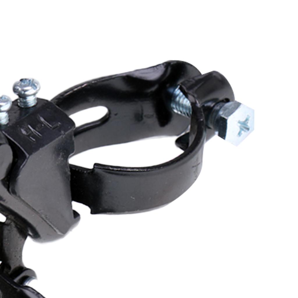 Bicycle Front Derailleur 31.8mm Clamp Bottom/Top Pull Mountain Road Bike MTB Bicycle Parts Black