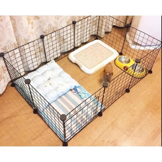 Tấm ghép chuồng cho chó mèo, lưới ghép chuồng