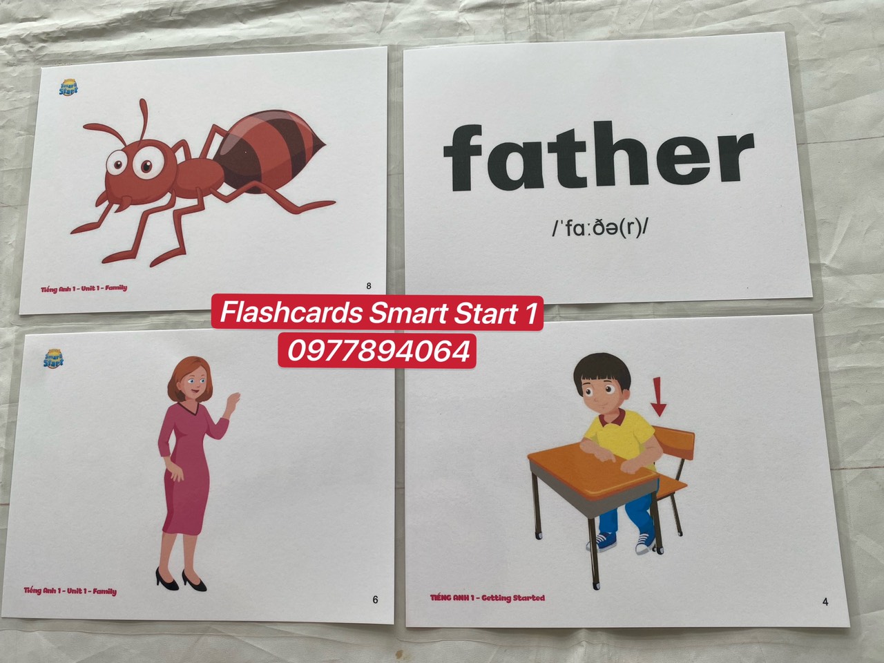 FLASHCARD TIẾNG ANH LỚP1-2- chương trình Smart Start mới nhất bộ giáo dục