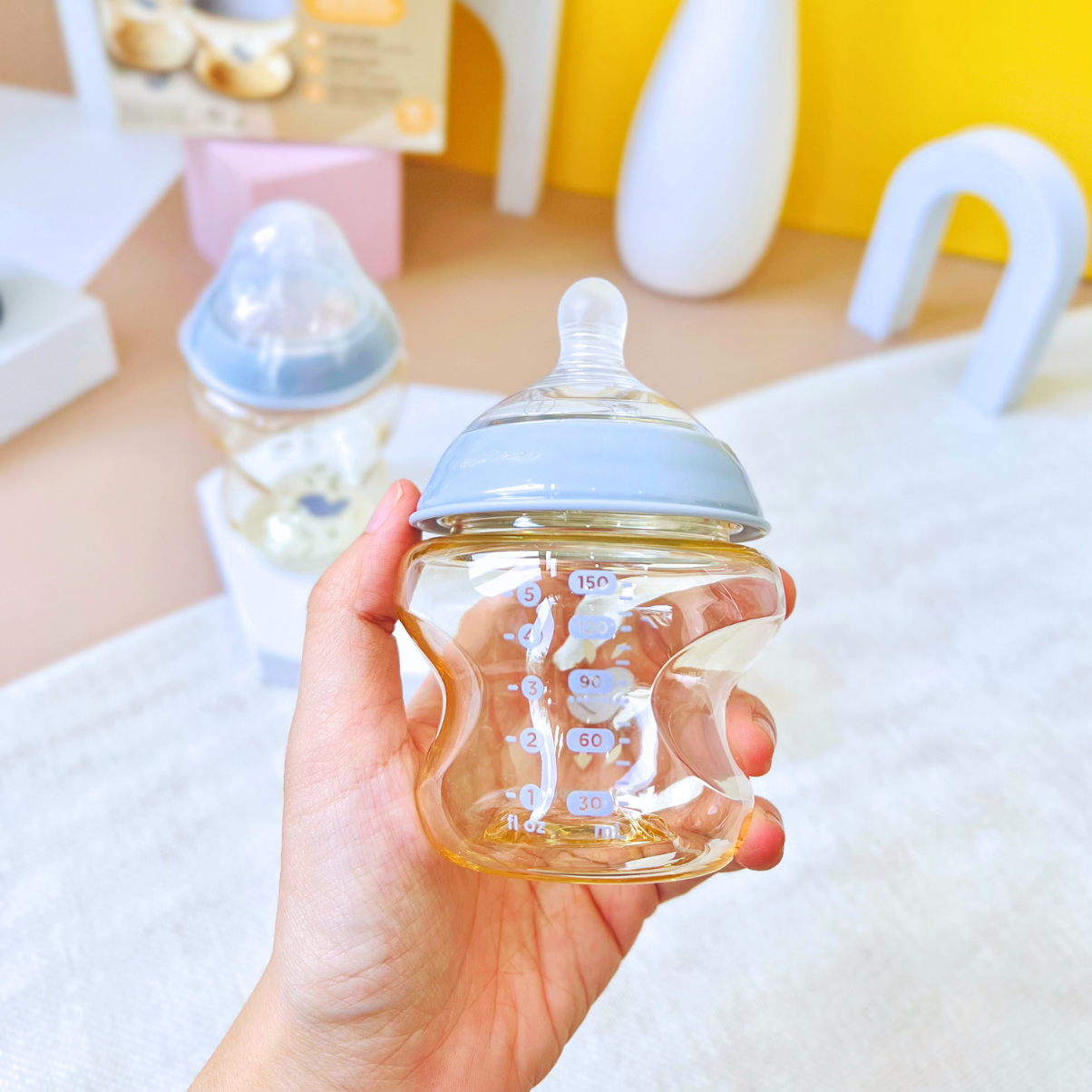 Bình Sữa PPSU Ty Siêu Mềm Tự Nhiên Tommee Tippee Natural Start (Bộ 1 Bình 260ml và 1 Bình 150ml)