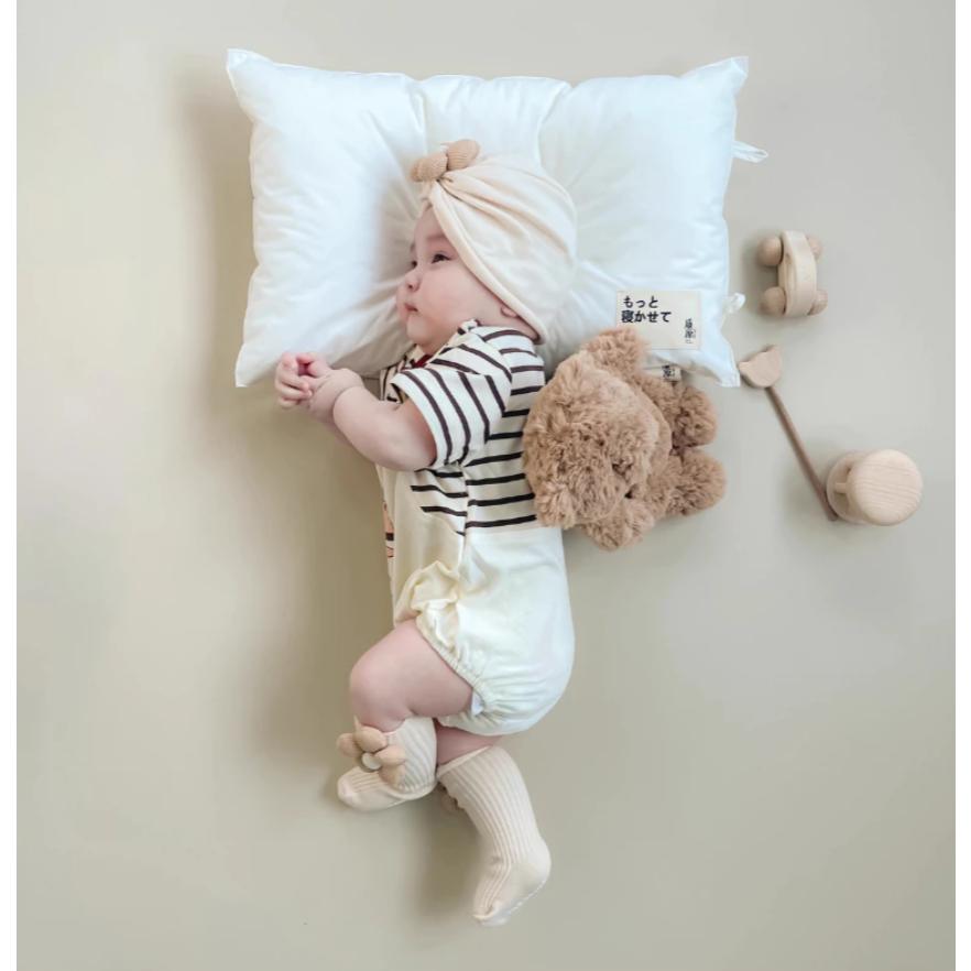 Set Mũ Nón Turban Kèm Vớ Cao Cổ Có Chống Trượt Đính Hình Dễ Thương Cho Bé Gái - Chicbaby