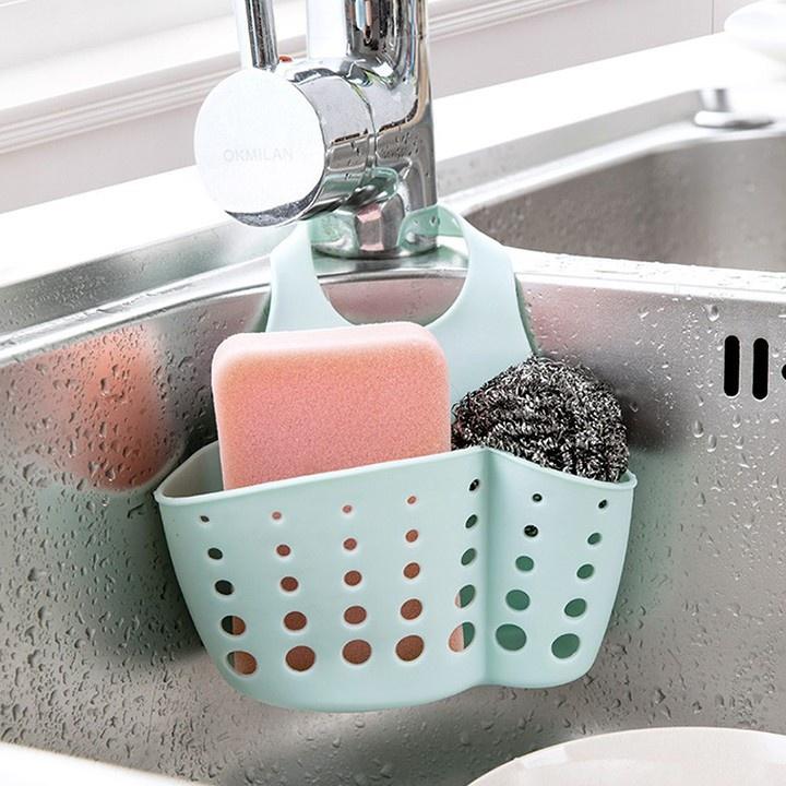 Giỏ Treo Giẻ Rửa Bát Loại Nhựa Dẻo Cao Cấp
