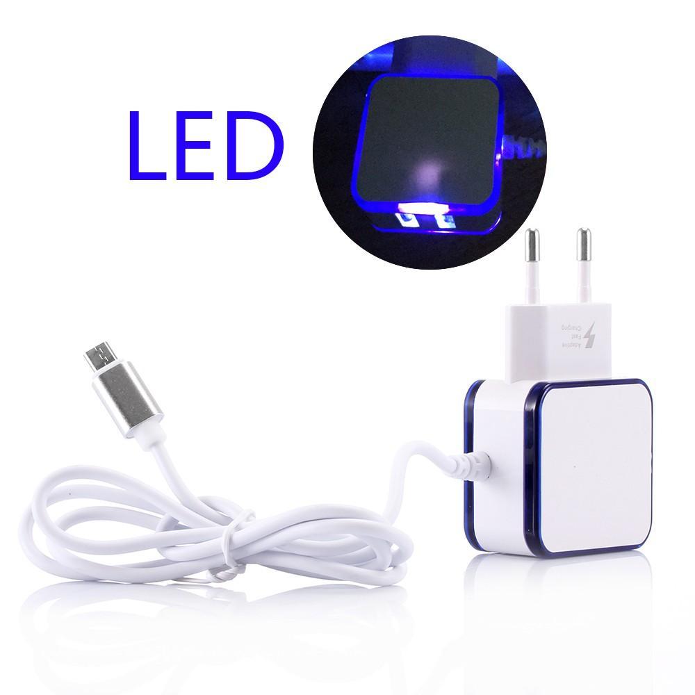 Dây USB cắm tường phích cắm EU 18W sạc nhanh QC3.0