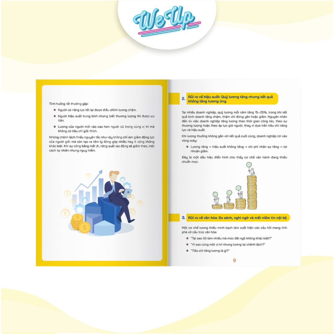 Combo 2 sách: Hướng dẫn công thức trả lương thưởng 3P và 20 Câu chuyện bài học quản trị (Weupbooks)