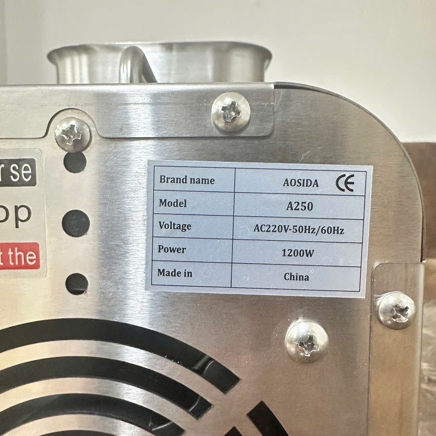 Máy Ép Dầu Thực Vật Gia Đình AOSIDA Mã A250 Thương hiệu Anh Quốc cao cấp, Công Suất Tới 1200W - Bảo hành 12 Tháng (Hàng Nhập Khẩu)
