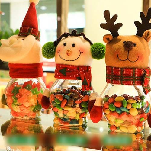 Hộp quà noel đựng kẹo giáng sinh (Mẫu Ngẫu nhiên)