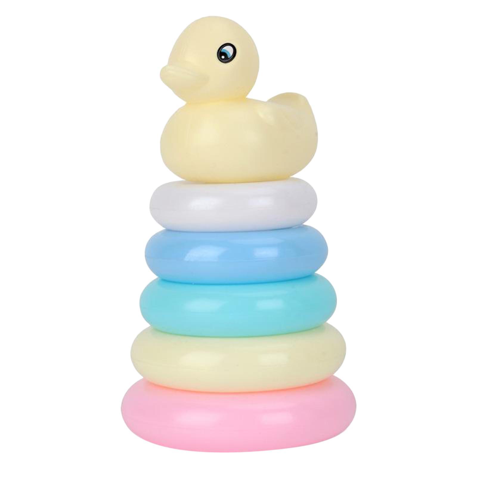 Kids Baby Toy Stacking Rings Educational Toys Stack Up Gift